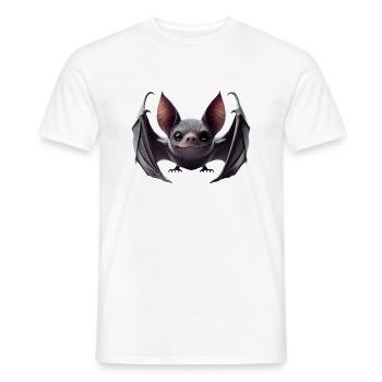 Chauve-souris 2 - T-shirt homme - blanc - Devant - AI Model Male 178 dark (178cm)