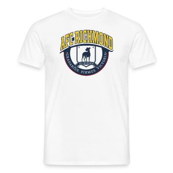 Ted Lasso AFC Richmond Logo - T-shirt homme - blanc - Devant - AI Model Male 178 dark (178cm)