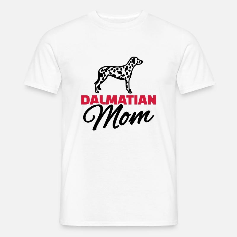Dalmatiner - Männer T-Shirt - Weiß