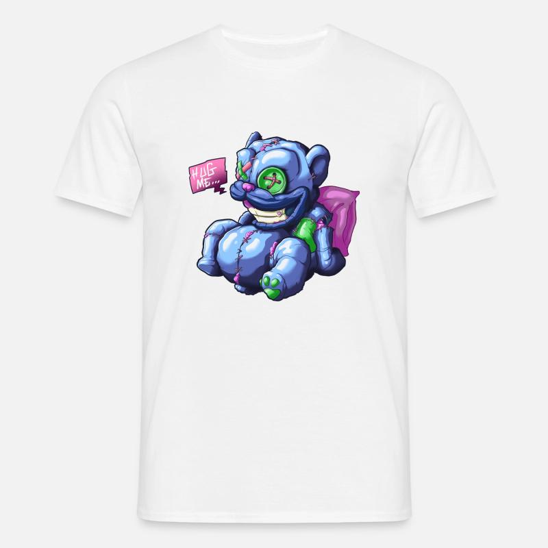 Umarme mich - Männer T-Shirt - Weiß