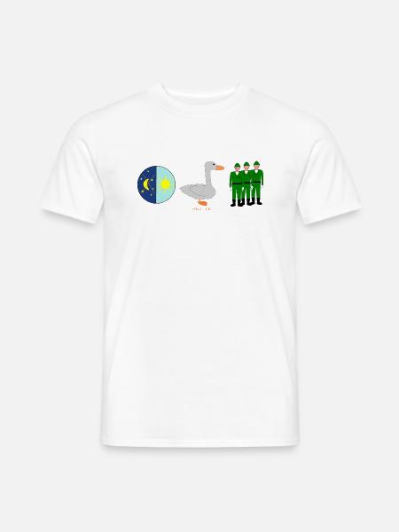 Rebus Naja - Men's T-Shirt - white
