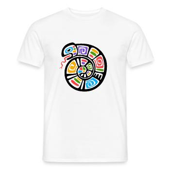 Culture des Incas, symbole - T-shirt homme - blanc - Devant - AI Model Male 178 dark (178cm)