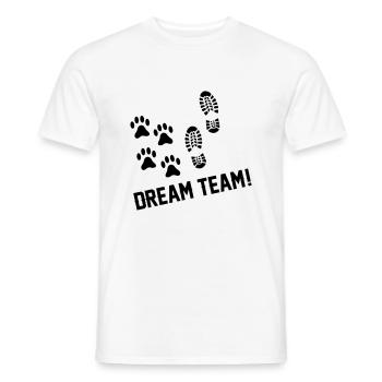 Équipe de rêve - T-shirt homme - blanc - Devant - AI Model Male 178 dark (178cm)