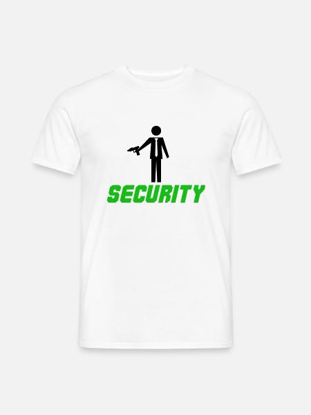 Conception de la sécurité - T-shirt homme - blanc