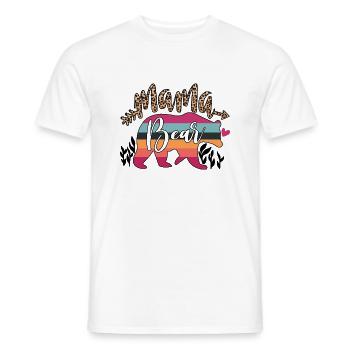 Mother's Day Vintage Mama/Mom 2 - Men's T-Shirt - white - Front - AI Model Male 178 dark (178cm)