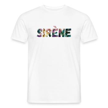 Meerjungfrau - Männer T-Shirt - Weiß - Vorne - AI Model Male 178 dark (178cm)