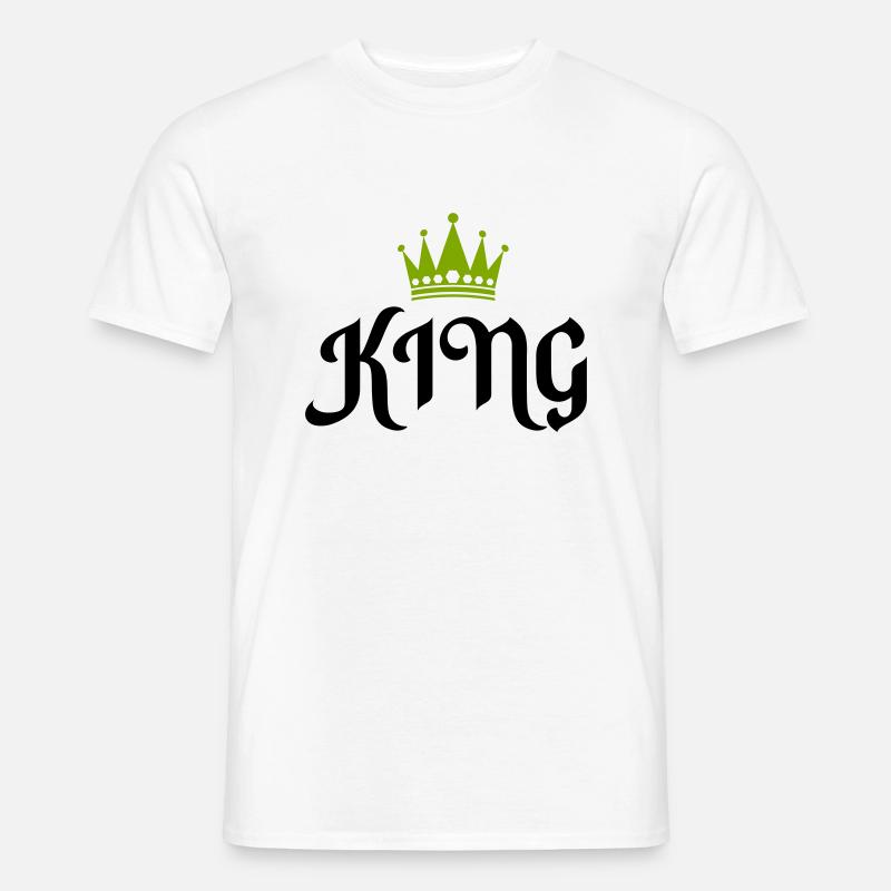king 02 - Männer T-Shirt - Weiß