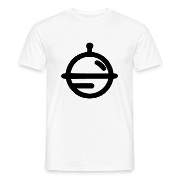 Planet - Männer T-Shirt - Weiß - Vorne - AI Model Male 178 dark (178cm)