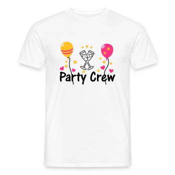 Sekt Jubiläum Geburtstag feier party - Männer T-Shirt - Weiß - Vorne - AI Model Male 178 dark (178cm)