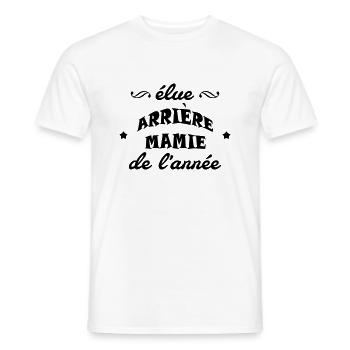 Großmütter / Oma / Mami / Großmutter / Mamy - Männer T-Shirt - Weiß - Vorne - AI Model Male 178 dark (178cm)
