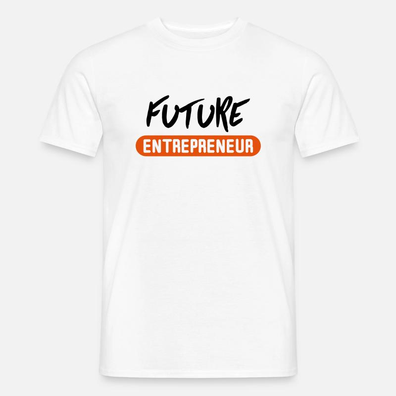 future entrepreneur - Männer T-Shirt - Weiß