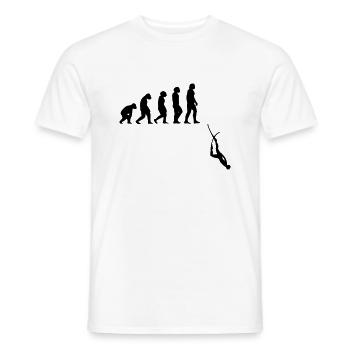 Evolution Apnée Plongée - T-shirt homme - blanc - Devant - AI Model Male 178 dark (178cm)