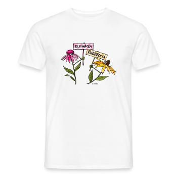 chapeau de soleil - T-shirt homme - blanc - Devant - AI Model Male 178 dark (178cm)