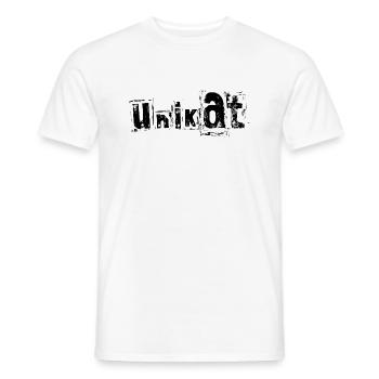 unikat - Männer T-Shirt - Weiß - Vorne - AI Model Male 178 dark (178cm)