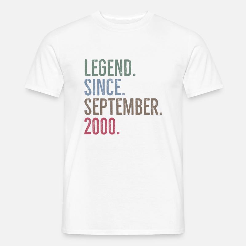 Legend Since September 2000 - Men's T-shirt - white