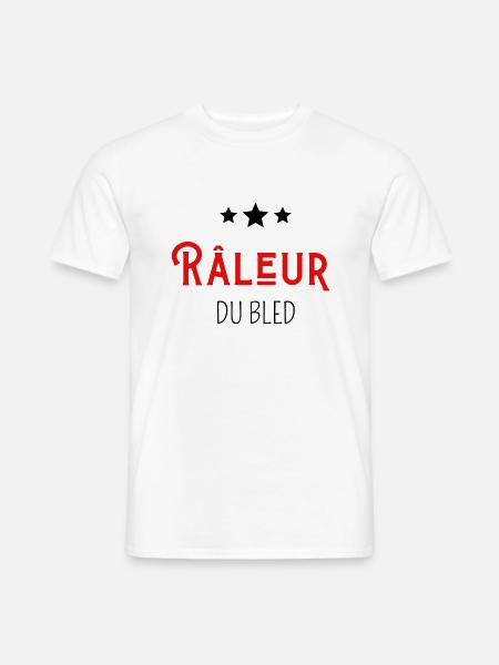 Râleur du bled - T-shirt homme - blanc