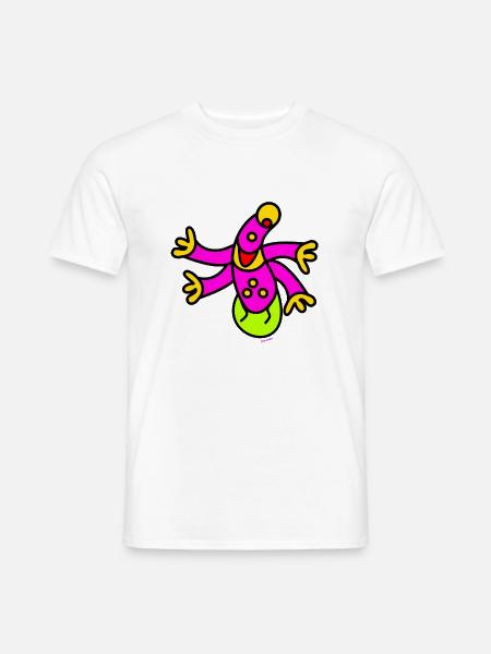 lustiges shirt - Männer T-Shirt - Weiß