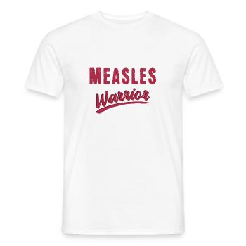 Plaintes de combattants de la rougeole - T-shirt homme - blanc - Devant - AI Model Male 178 dark (178cm)