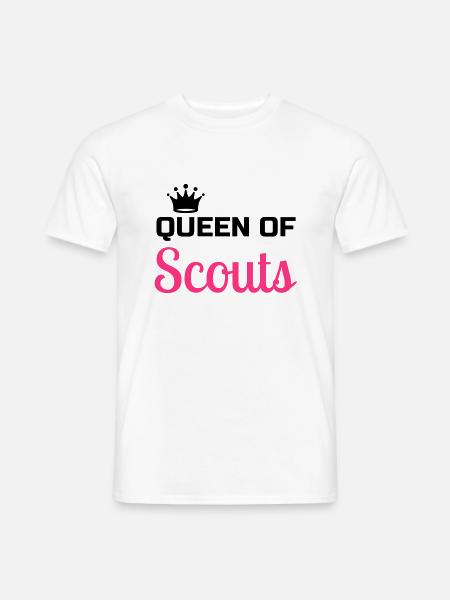 scout / scouting / scoutisme / guide - T-shirt homme - blanc
