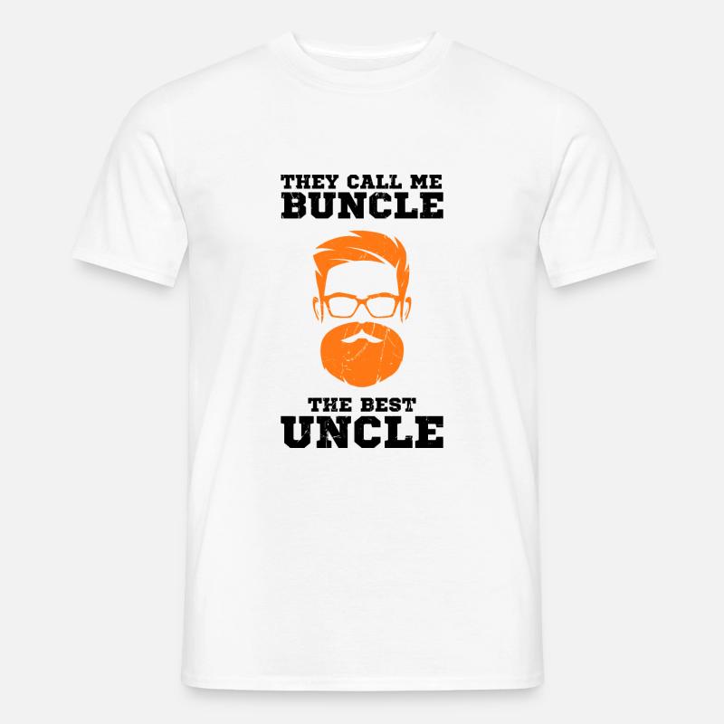 Bester Onkel - Männer T-Shirt - Weiß