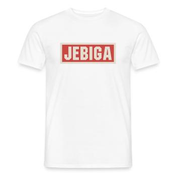 Jebiga cadeau Jugo Yougoslavie Tito SFRJ - T-shirt homme - blanc - Devant - AI Model Male 178 dark (178cm)