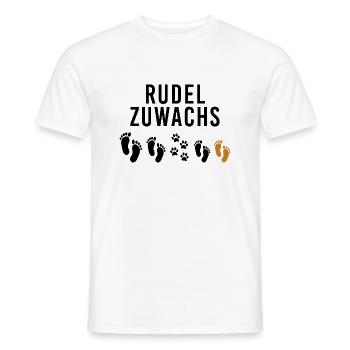 Rudelzuwachs Baby schwanger Hund Katze neutral - Männer T-Shirt - Weiß - Vorne - AI Model Male 178 dark (178cm)