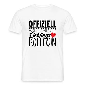 Abschiedsgeschenk Jobwechsel Kollege - Männer T-Shirt - Weiß - Vorne - AI Model Male 178 dark (178cm)