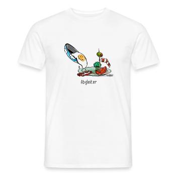 Paragliding Gleitschirm Pilot Vogel Ei - Männer T-Shirt - Weiß - Vorne - AI Model Male 178 dark (178cm)