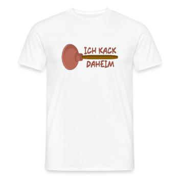 Kolben - Männer T-Shirt - Weiß - Vorne - AI Model Male 178 dark (178cm)