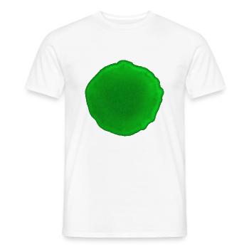 Punkt Grün - Männer T-Shirt - Weiß - Vorne - AI Model Male 178 dark (178cm)