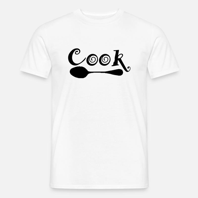 cook - T-skjorte herre - hvit