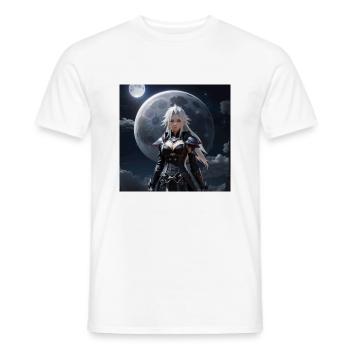 AI 3D Version 47 - Männer T-Shirt - Weiß - Vorne - AI Model Male 178 dark (178cm)