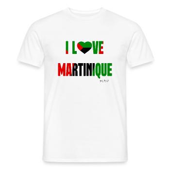 ILM M.972 (Black) - T-shirt homme - blanc - Devant - AI Model Male 178 dark (178cm)