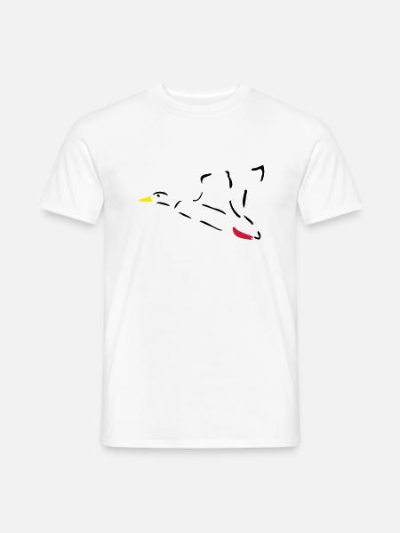 Duck - Men's T-Shirt - white