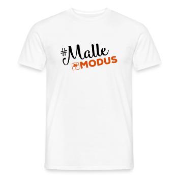 malle modus palme - Männer T-Shirt - Weiß - Vorne - AI Model Male 178 dark (178cm)