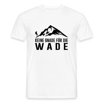 Wandern Berge Berg Wanderer Spruch - Männer T-Shirt - Weiß - Vorne - AI Model Male 178 dark (178cm)