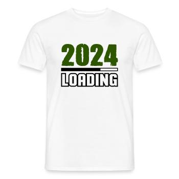 Loading 2024 - Men's T-Shirt - white - Front - AI Model Male 178 dark (178cm)