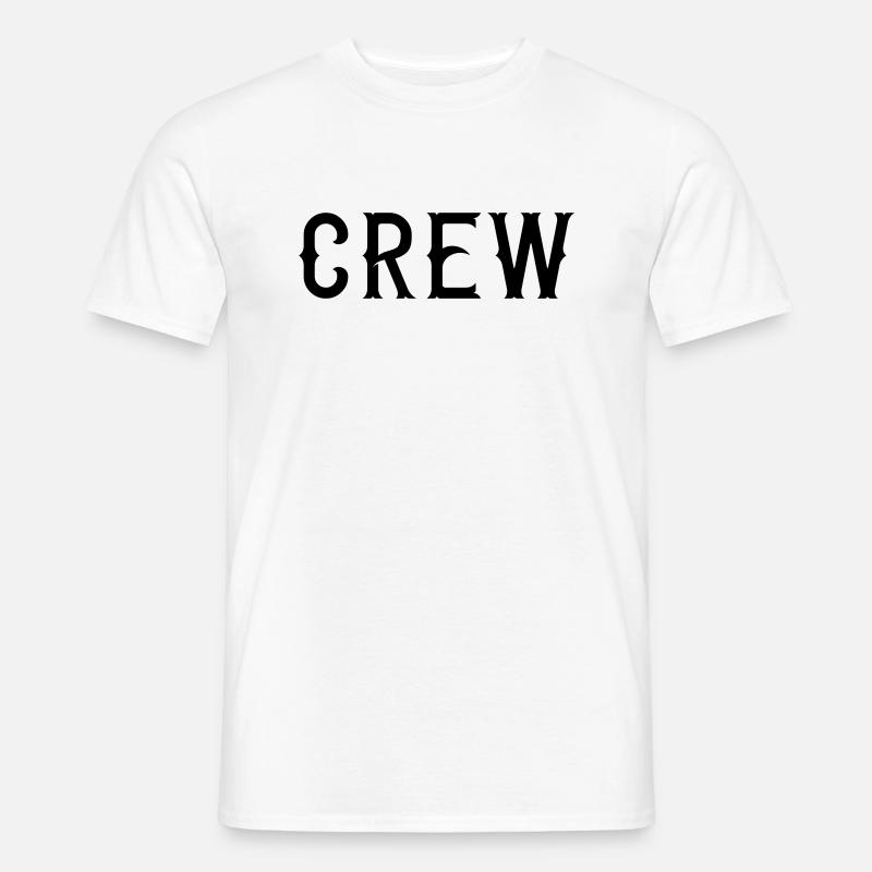 crew - Men's T-Shirt - white