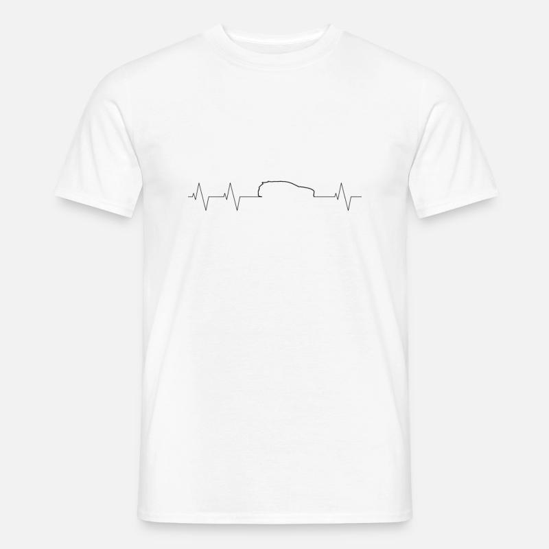 Herzschllag Puls i30N Hatchback - Männer T-Shirt - Weiß