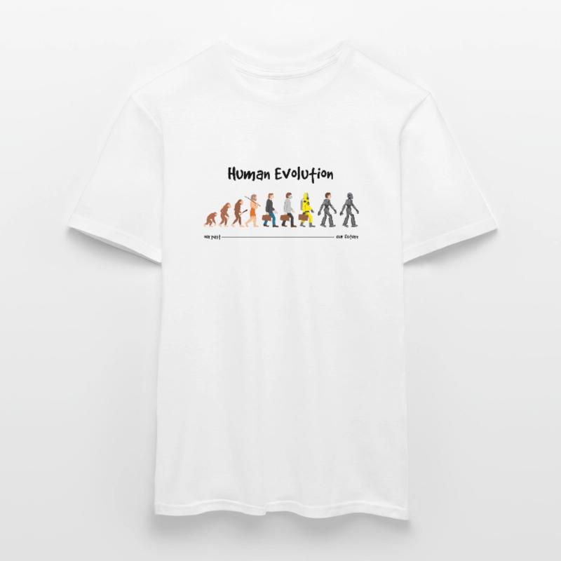 Evolution a robotic future Men’s T-shirt
