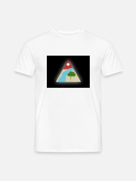 Die etwas andere Sonne - Männer T-Shirt - Weiß