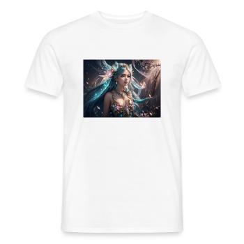 ADAS - T-shirt homme - blanc - Devant - AI Model Male 178 dark (178cm)