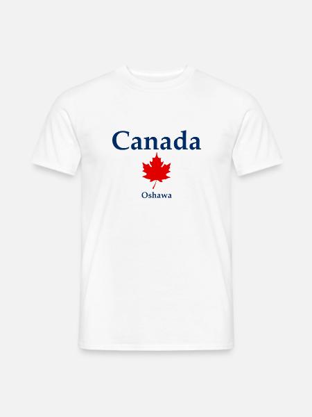 Oshawa - Ontario - Canada - Kanada - Männer T-Shirt - Weiß