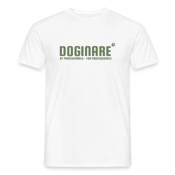 Doginare Style - Männer T-Shirt - Weiß - Vorne - AI Model Male 178 dark (178cm)