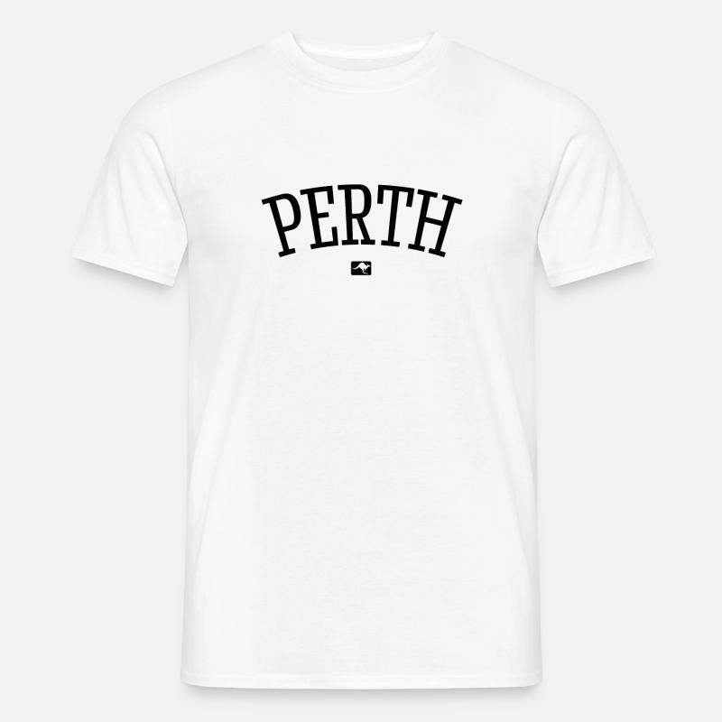 Perth Australia Down Under Kangaroo Koala Outback - Männer T-Shirt - Weiß