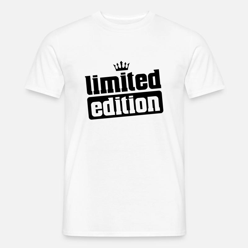 limited edition krone - Männer T-Shirt - Weiß