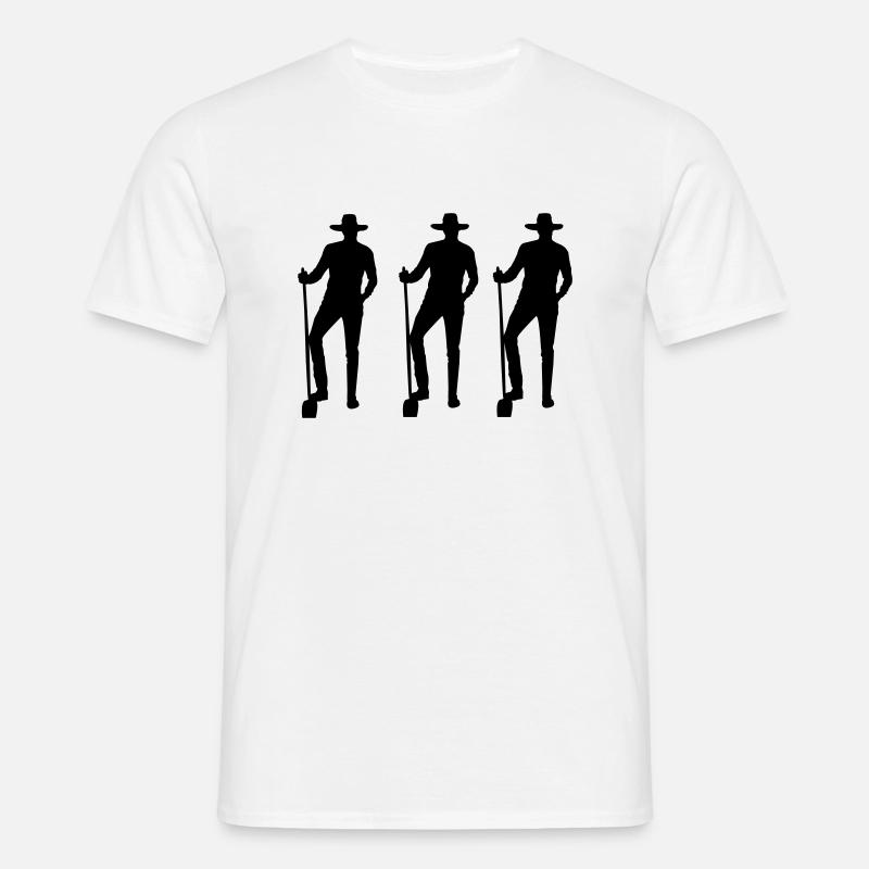 Farmer - Männer T-Shirt - Weiß