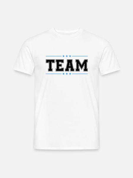 Team 02 - Men's T-Shirt - white