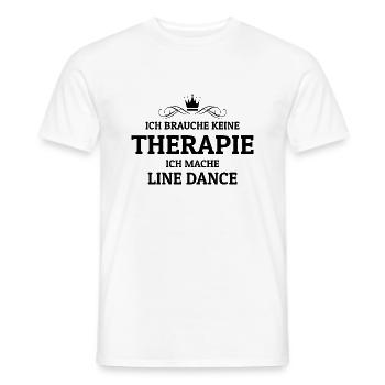 Dancing Dance Music - Männer T-Shirt - Weiß - Vorne - AI Model Male 178 dark (178cm)