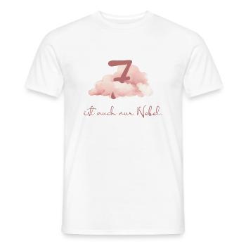 Wolke 7 - Männer T-Shirt - Weiß - Vorne - AI Model Male 178 dark (178cm)